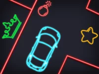 Neon car Puzzle