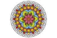 Mandala Coloring Book